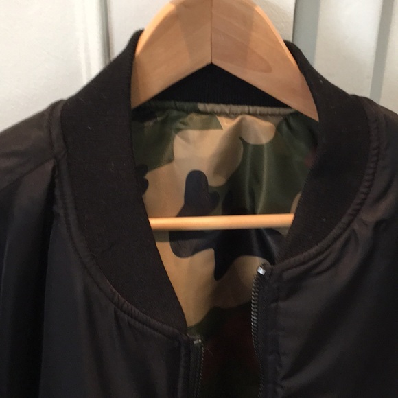 BRAND NEW Unisex bomber jacket Reversible - Picture 6 of 9